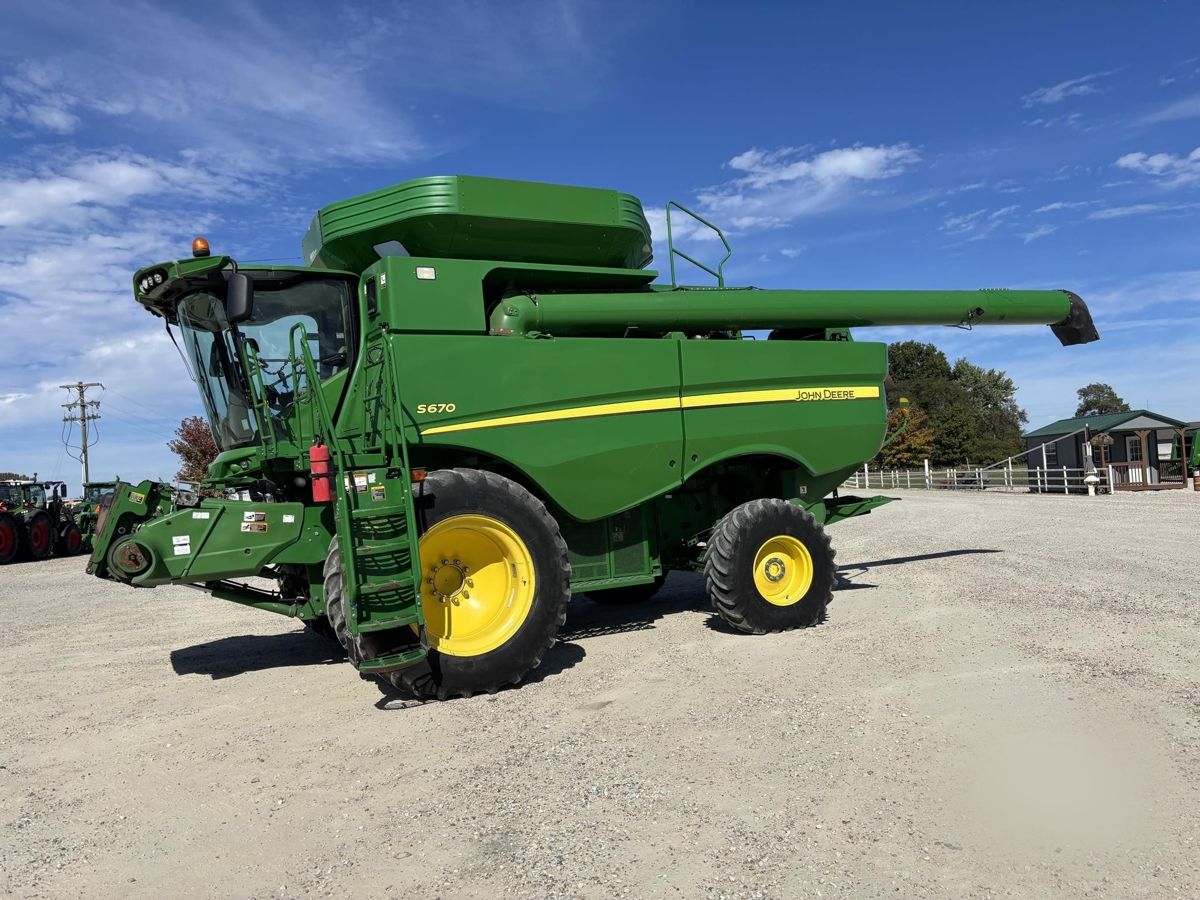 Комбайн John Deere S670 2012 б/у из США — фото 2
