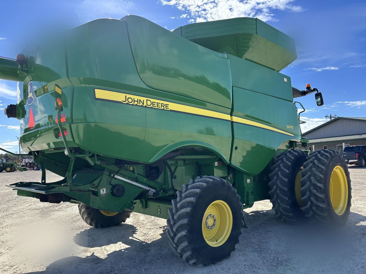 Комбайн John Deere S670 2012 б/у из США — фото 5