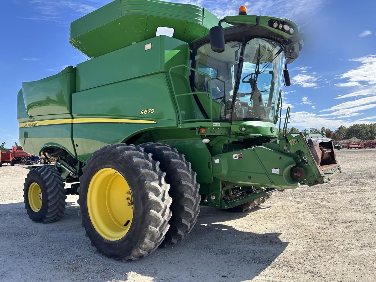 Комбайн John Deere S670 2012 б/у из США — фото 7
