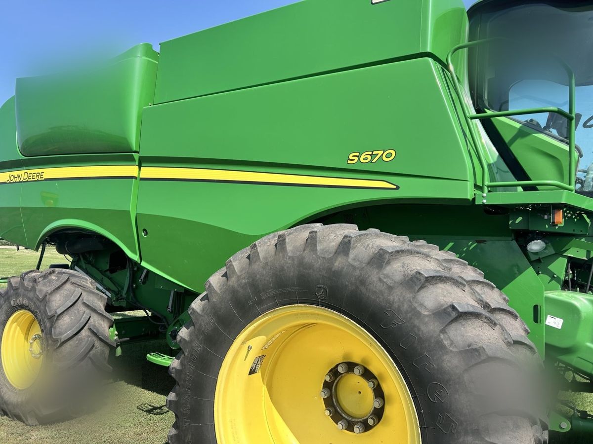 Комбайн John Deere S670 2012 б/у из США — фото 4
