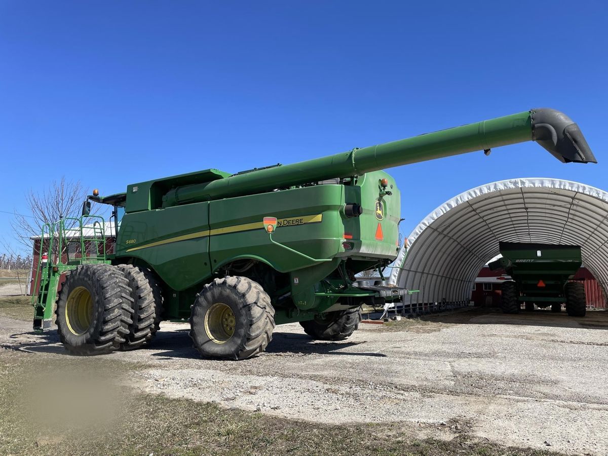 Комбайн John Deere S680 2012 б/у из США — фото 3
