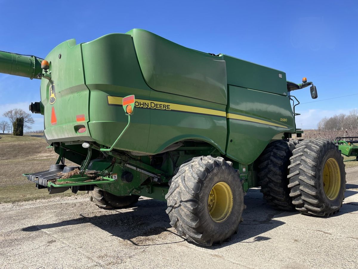 Комбайн John Deere S680 2012 б/у из США — фото 5