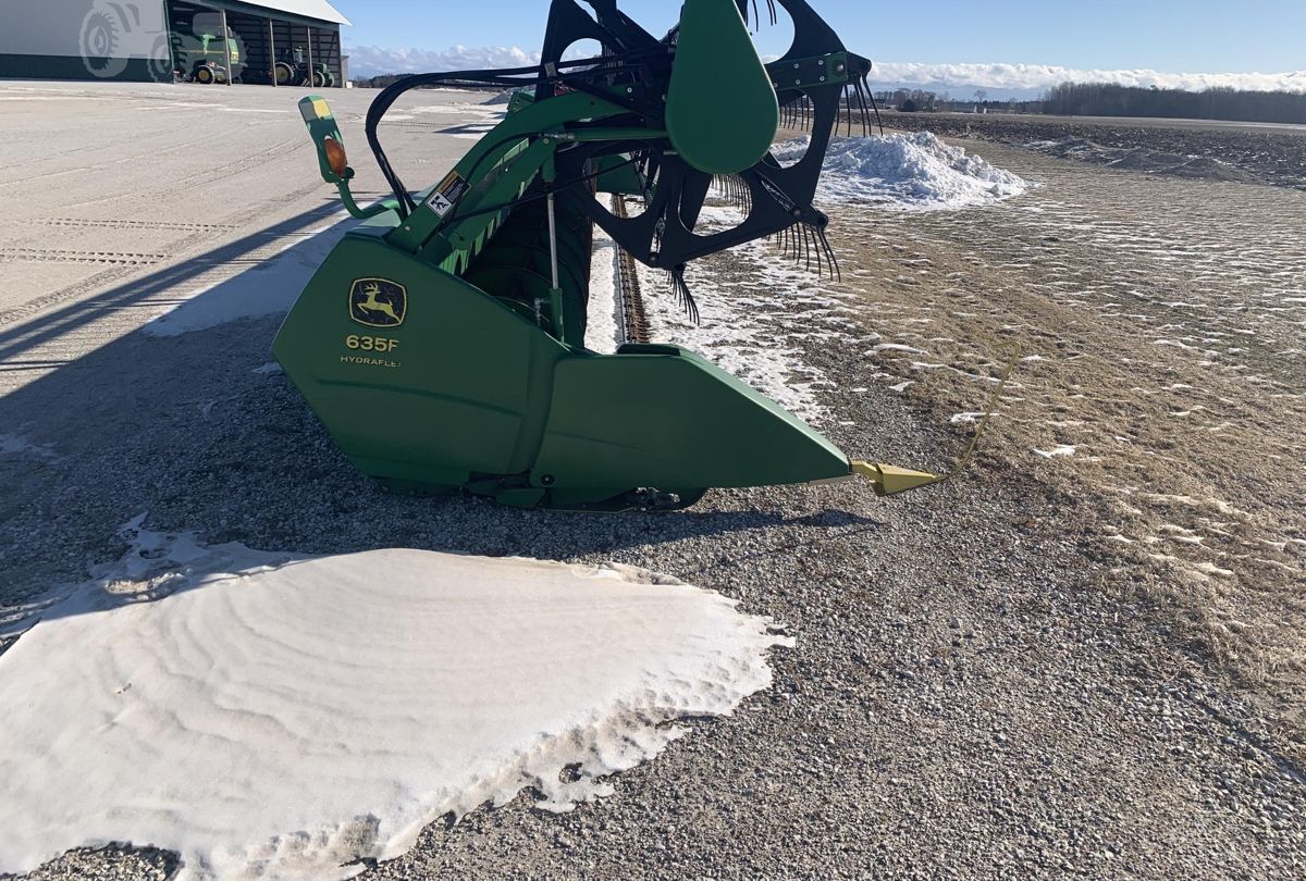 Жатка John Deere 635F 2006 б/у из США — фото 2