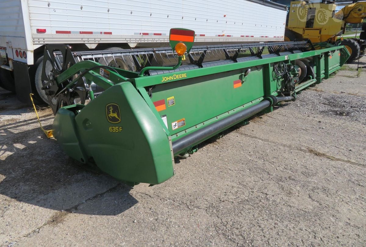 Жатка John Deere 635F 2008 б/у из США — фото 4