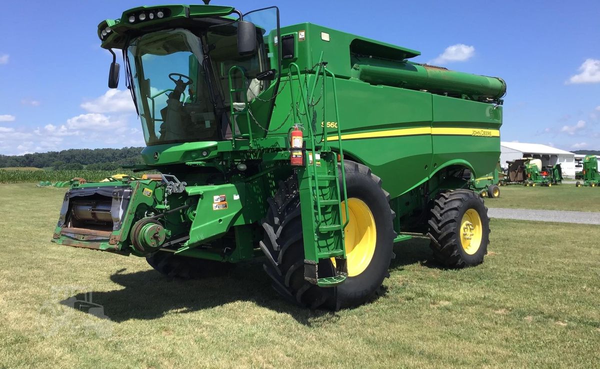 Комбайн John Deere S660 2012 б/у из США — фото 2