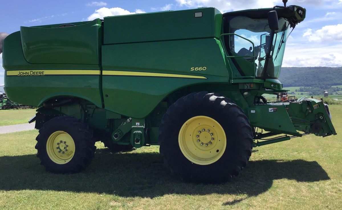 Комбайн John Deere S660 2012 б/у из США — фото 4