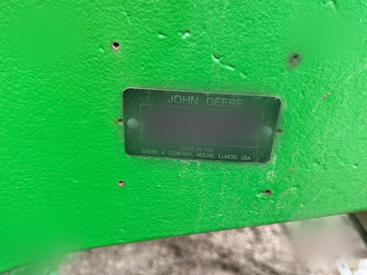 Трактор John Deere 8335RT 2011 б/у из США — фото 18