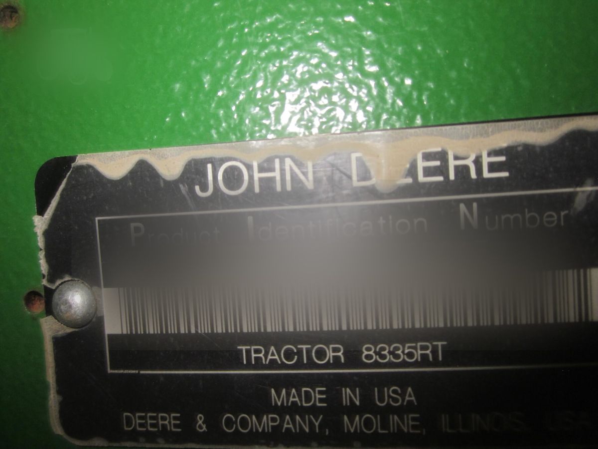 Трактор John Deere 8335RT 2013 б/у из США — фото 27