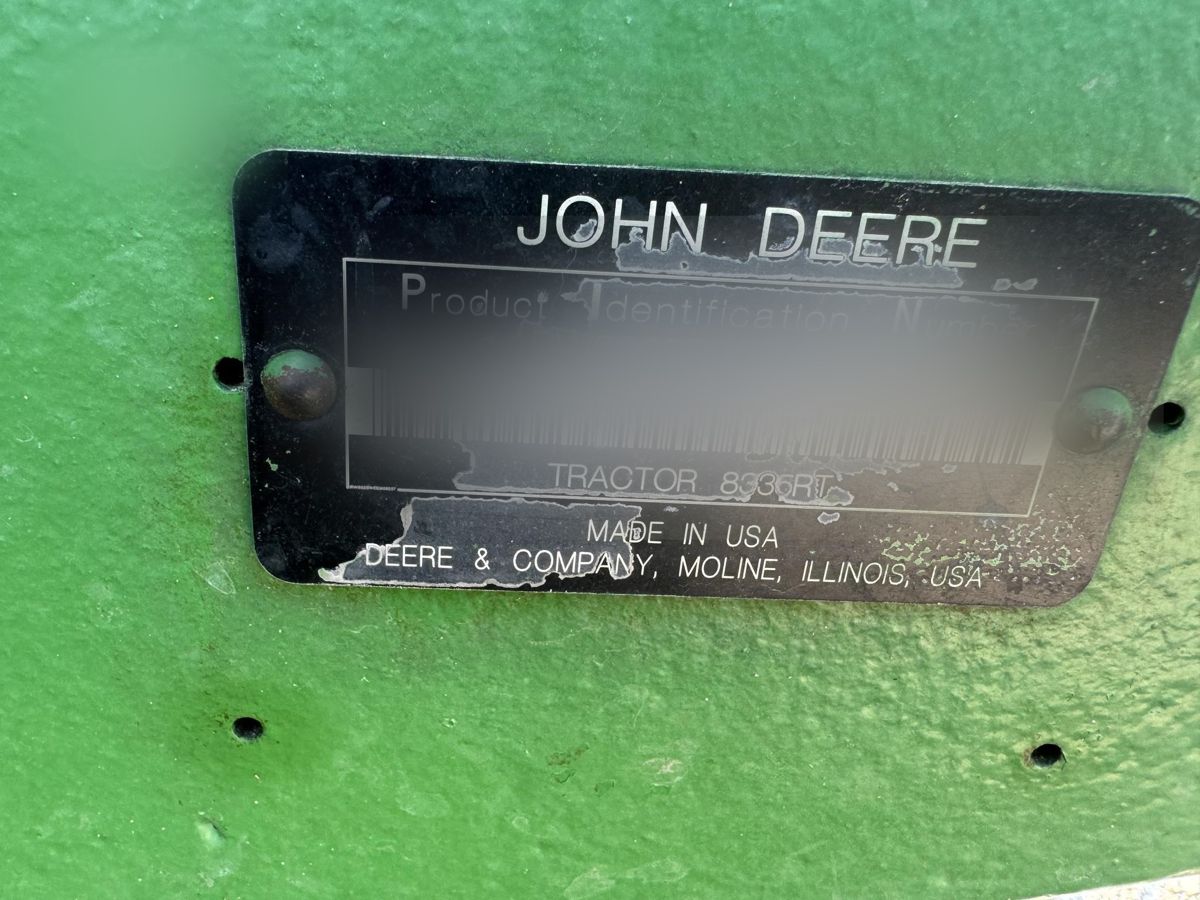 Трактор John Deere 8335RT 2013 б/у из США — фото 30