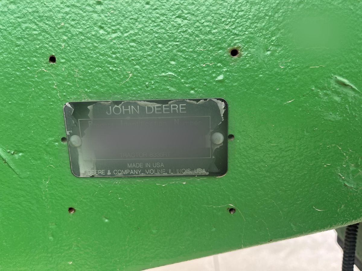 Трактор John Deere 8335RT 2014 б/у из США — фото 9