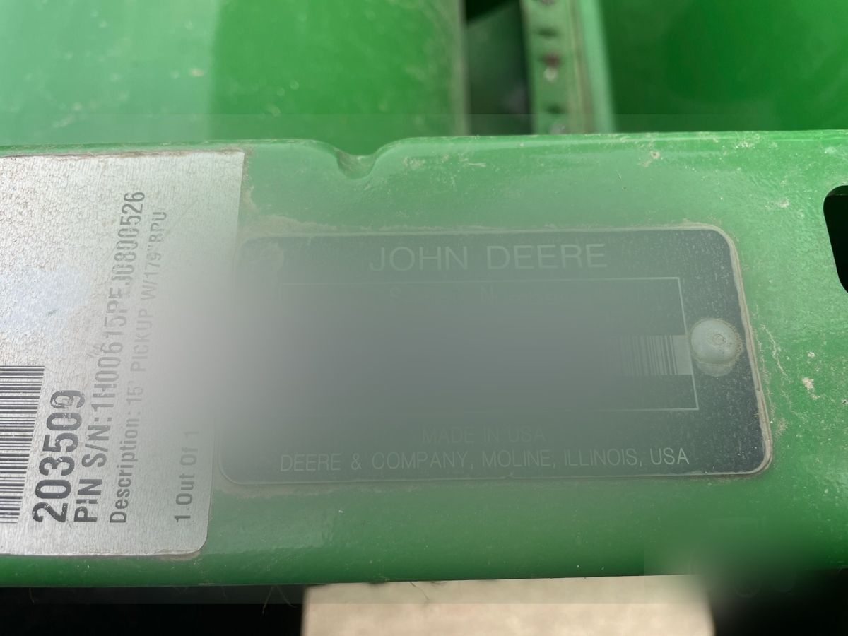 Жатка John Deere 615P 2018 б/у из США — фото 8
