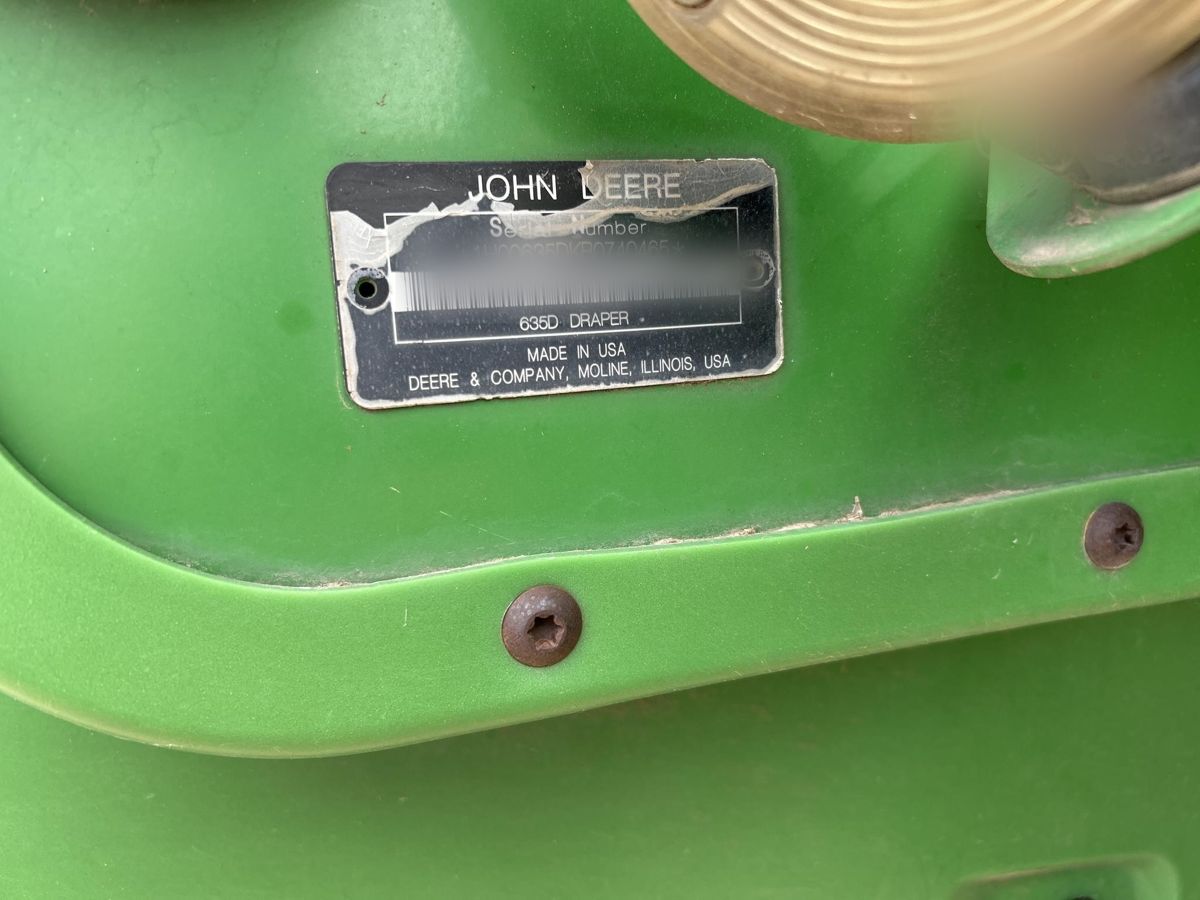 Жатка John Deere 635D 2011 б/у из США — фото 10