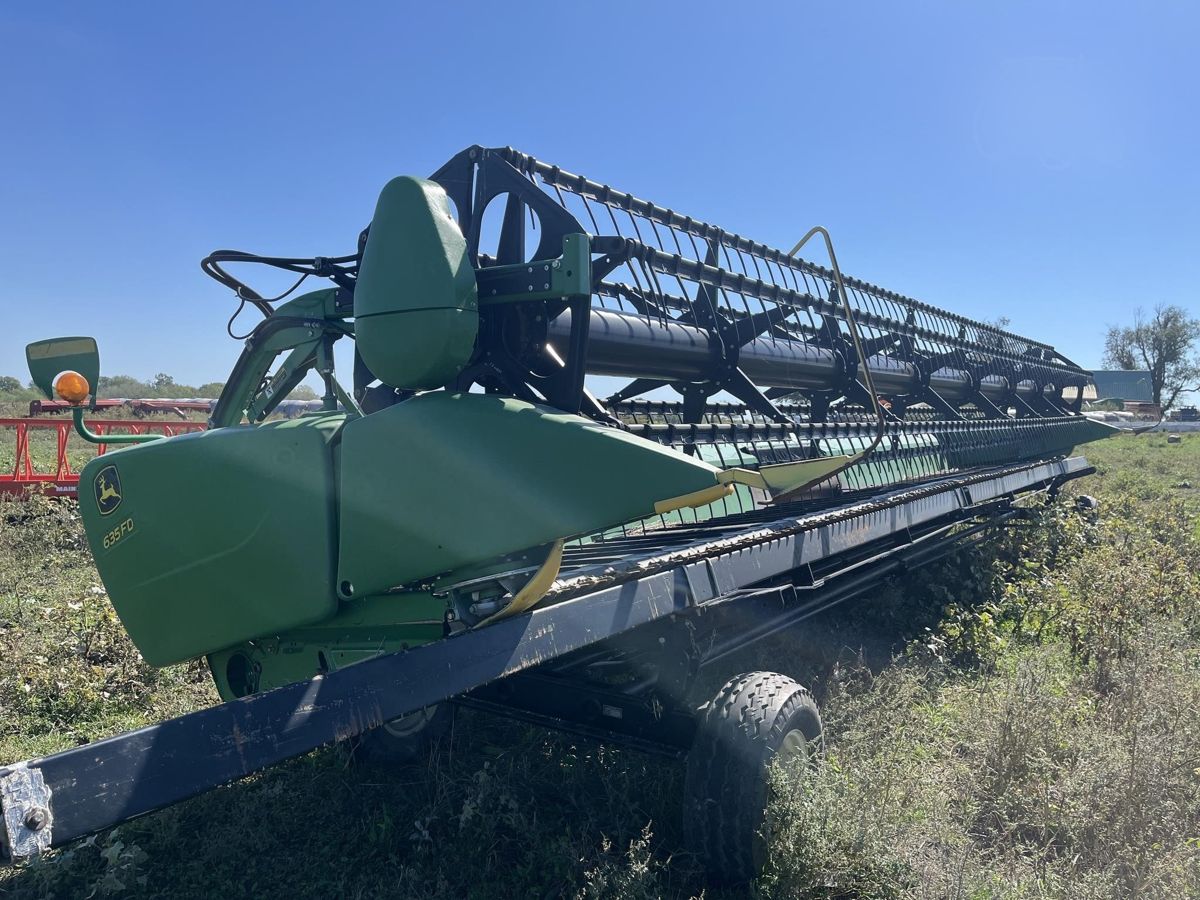 Жатка John Deere 635FD 2012 б/у из США — фото 2