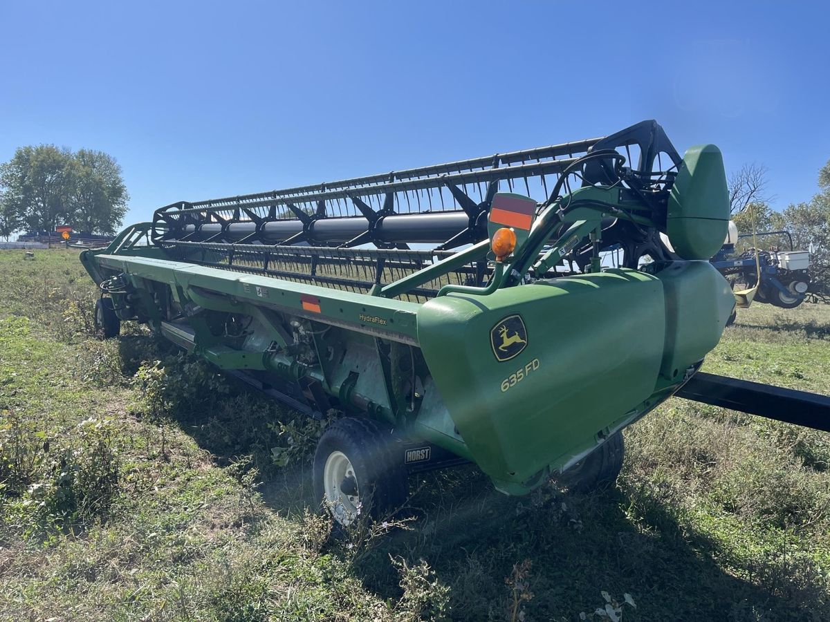 Жатка John Deere 635FD 2012 б/у из США — фото 12