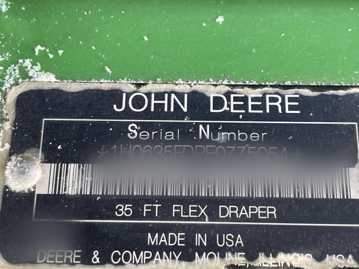 Жатка John Deere 635FD 2015 б/у из США — фото 6