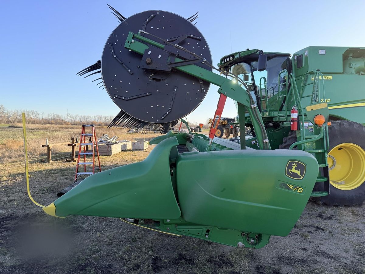 Жатка John Deere 635FD 2018 б/у из США — фото 2