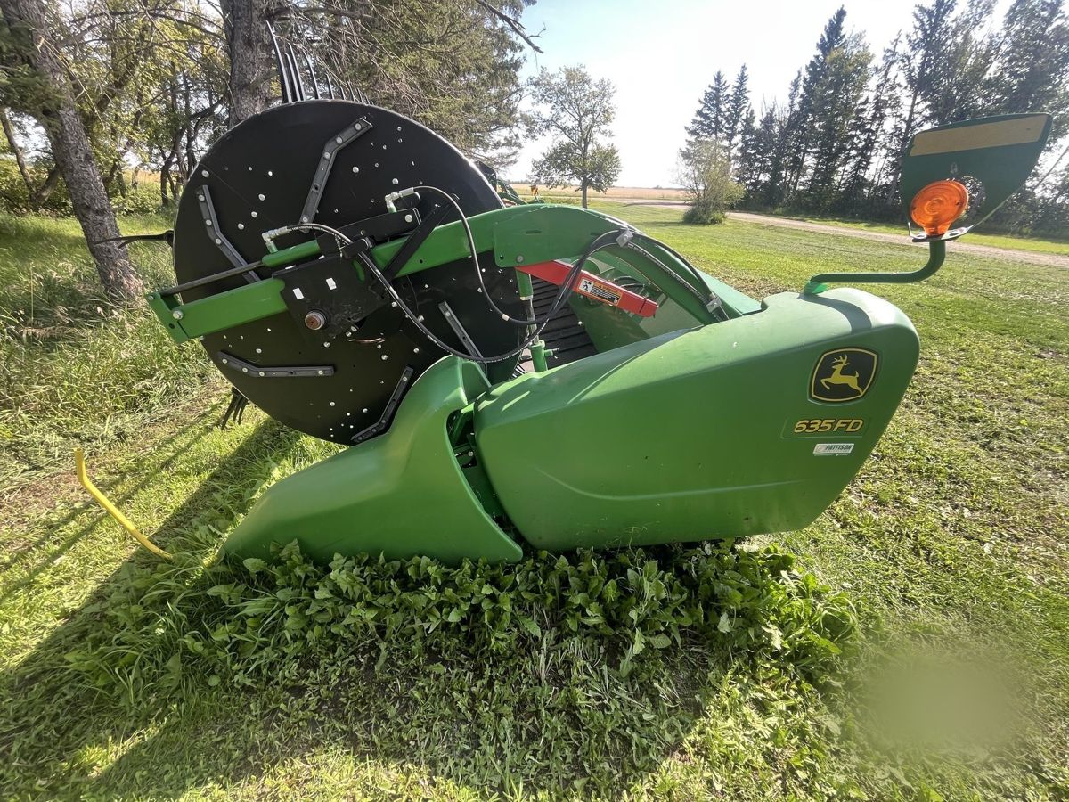 Жатка John Deere 635FD 2018 б/у из США — фото 2