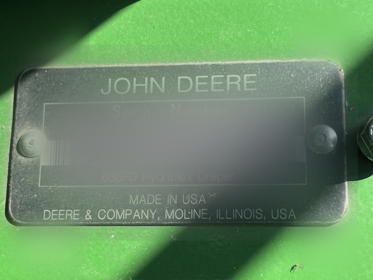Жатка John Deere 635FD 2018 б/у из США — фото 23