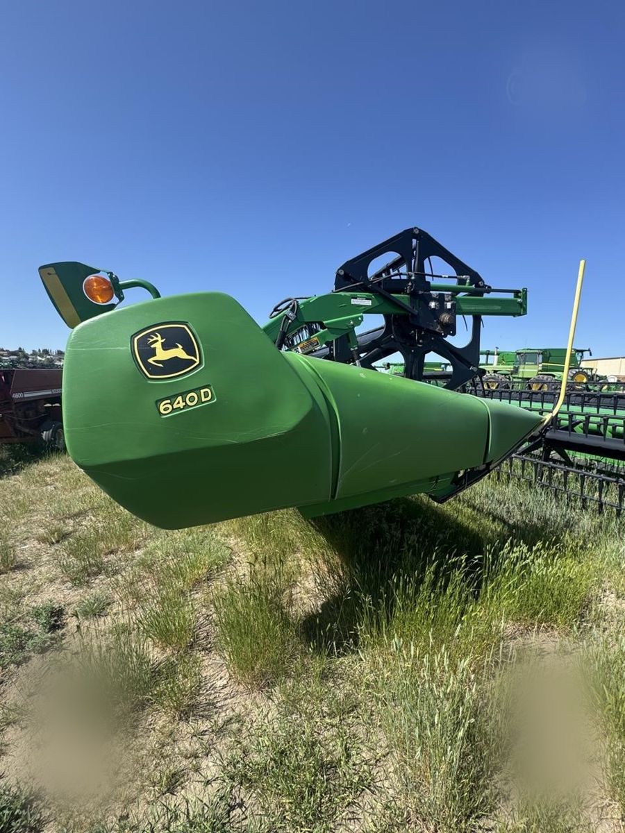 Жатка John Deere 640D 2012 б/у из США — фото 2