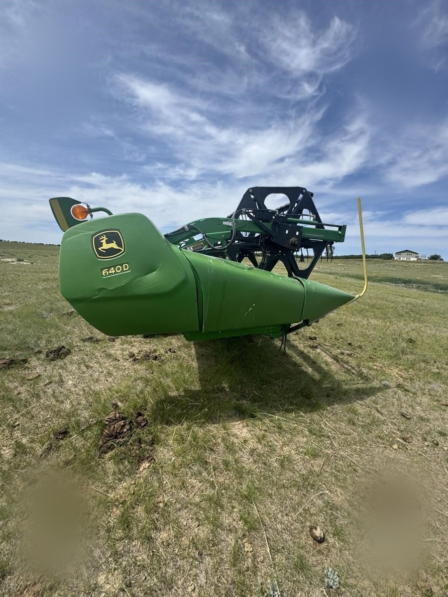 Жатка John Deere 640D 2012 б/у из США — фото 3