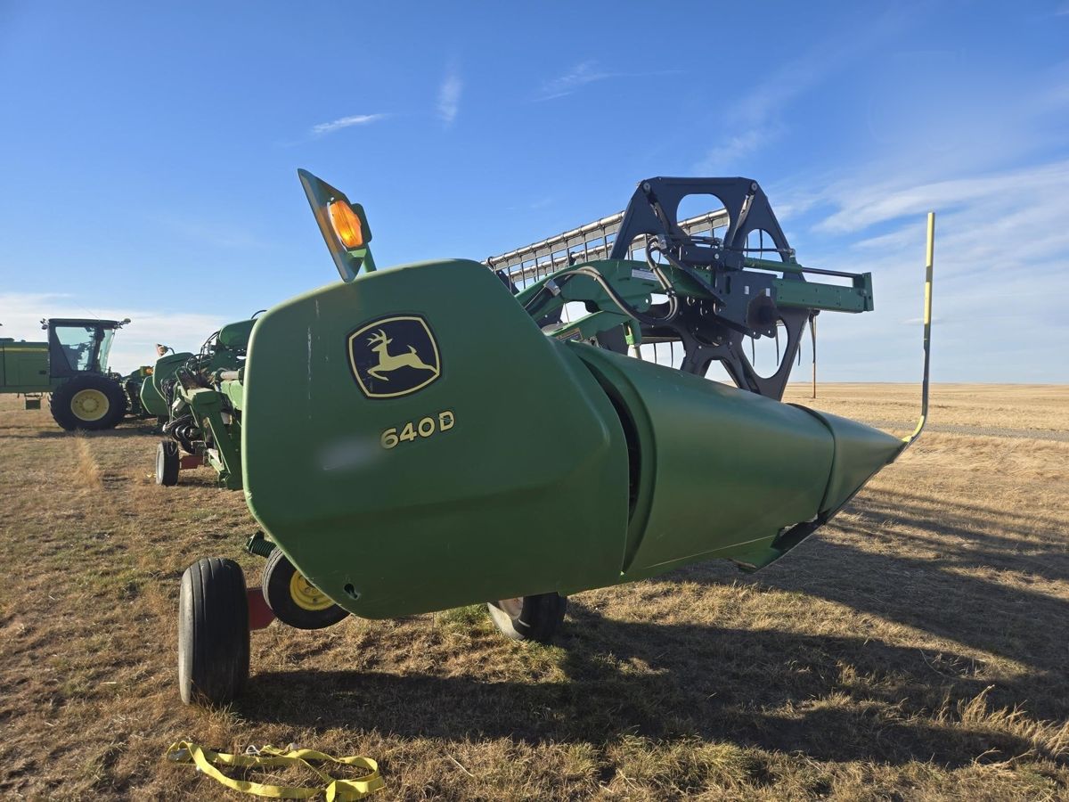 Жатка John Deere 640D 2014 б/у из США — фото 12