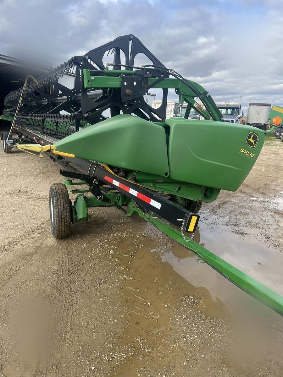 Жатка John Deere 640FD 2013 б/у из США — фото 2