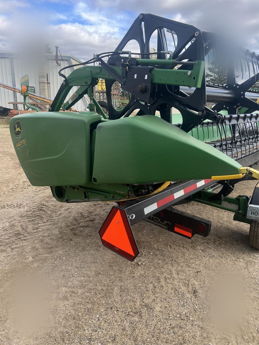 Жатка John Deere 640FD 2013 б/у из США — фото 12