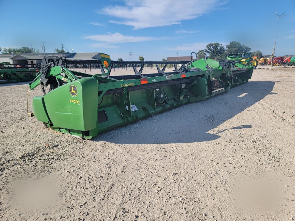 Жатка John Deere 640FD 2014 б/у из США — фото 6