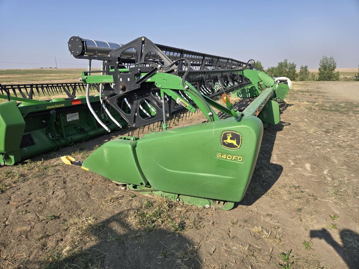 Жатка John Deere 640FD 2014 б/у из США — фото 2