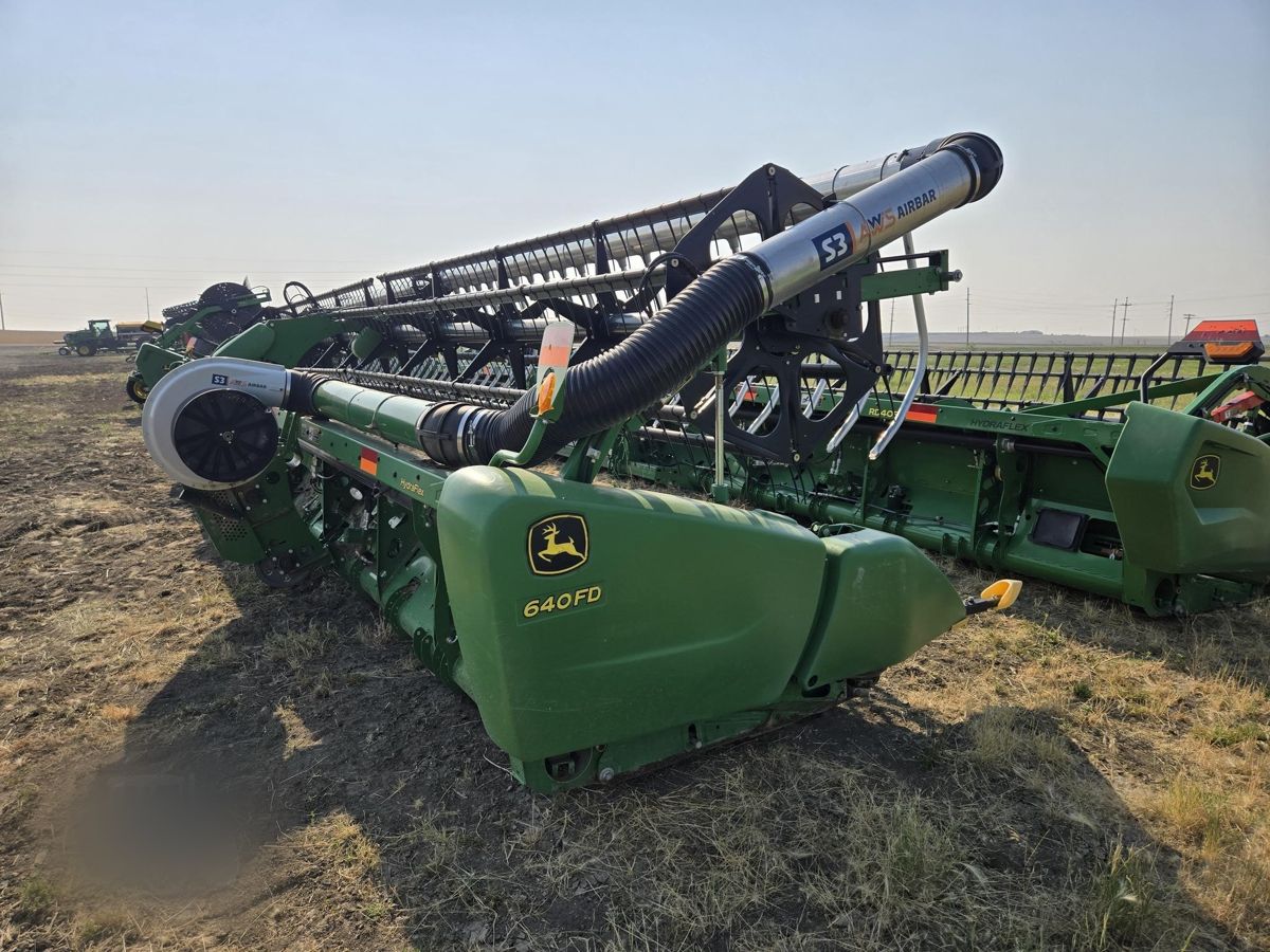 Жатка John Deere 640FD 2014 б/у из США — фото 9