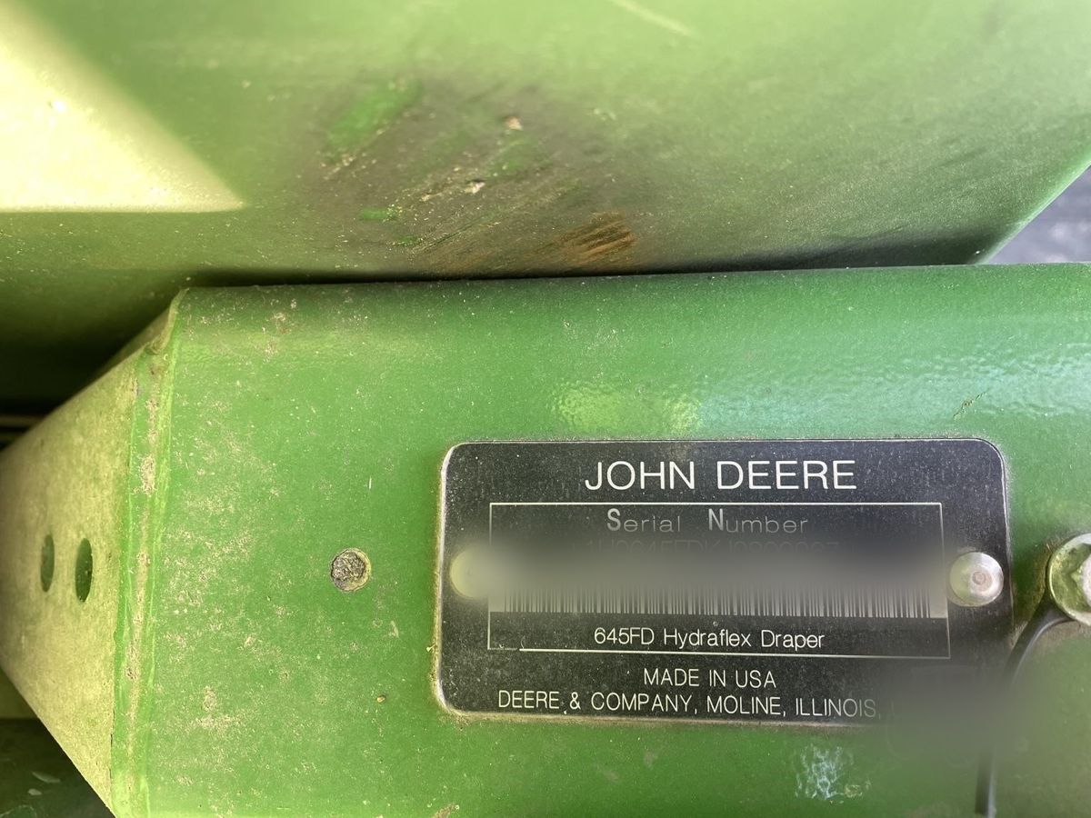 Жатка John Deere 645FD 2018 б/у из США — фото 8